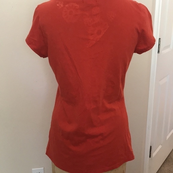 3/$20 bundle Lucky brand tee size M cotton flower and bird design Y2K - Picture 2 of 8